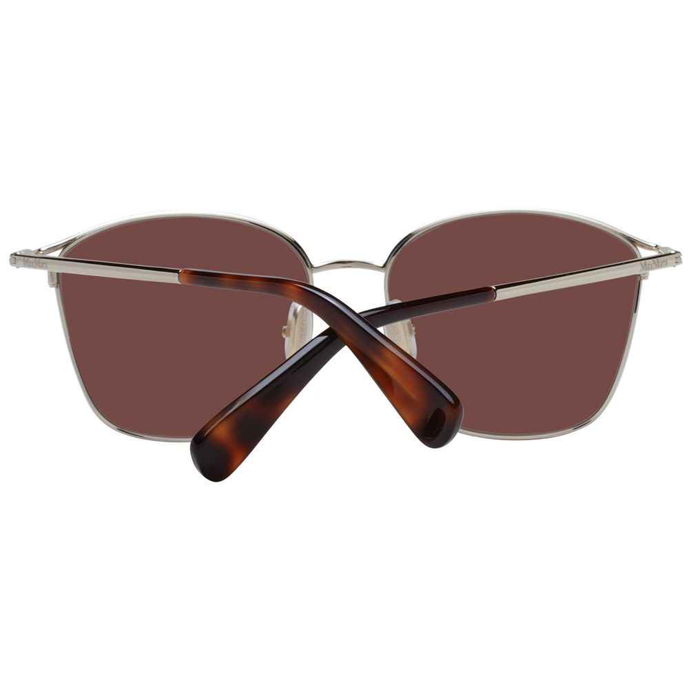 Max Mara Gold Metal Sunglasses