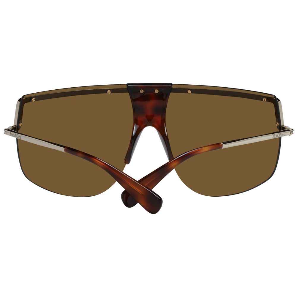 Max Mara Gold Metal Sunglasses