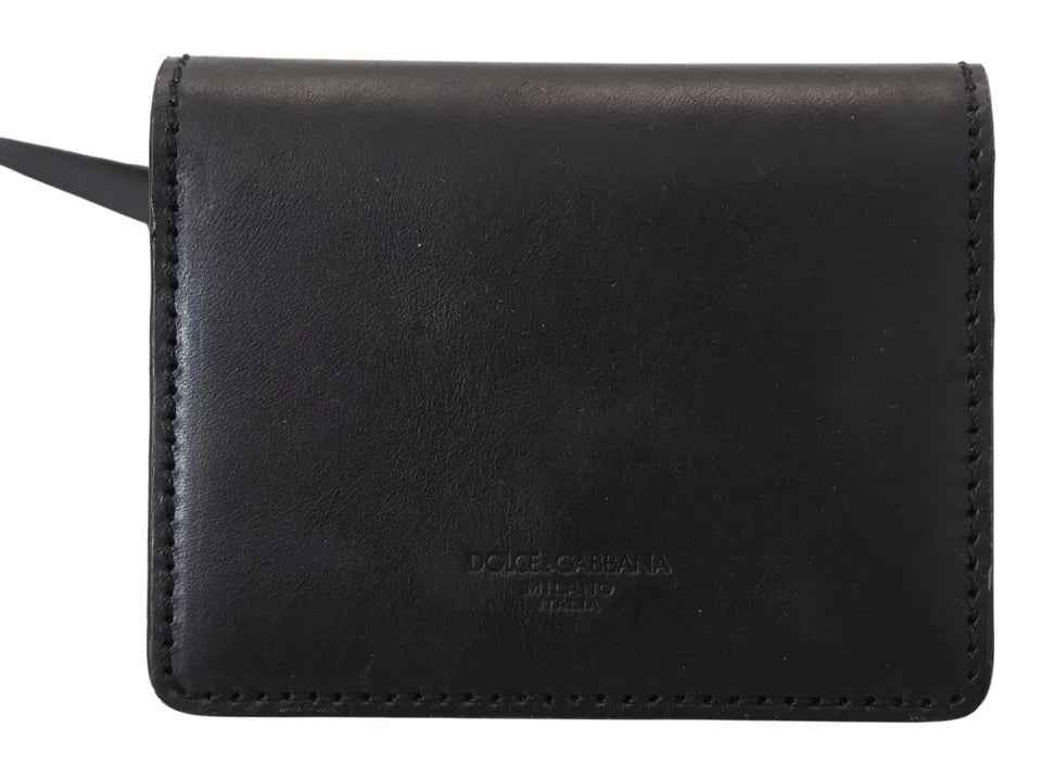 Dolce & Gabbana Black Leather Wallet