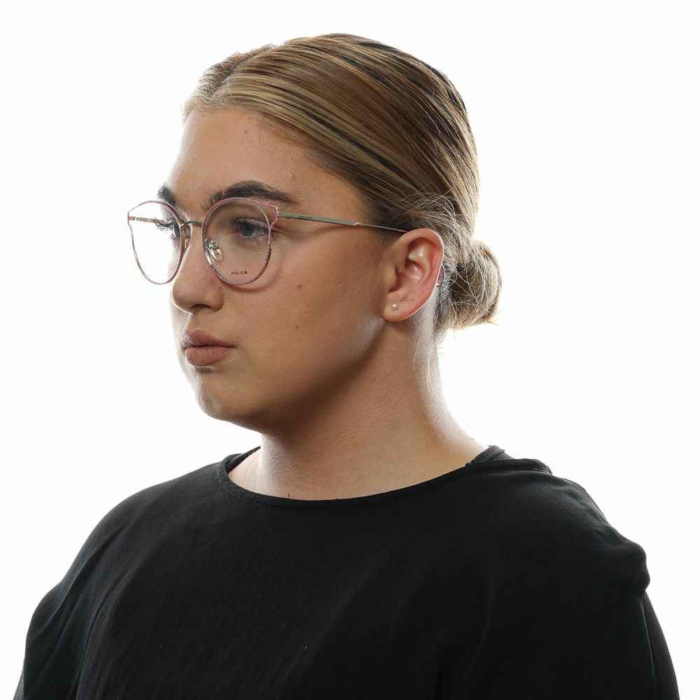 Police Pink Metal Glasses