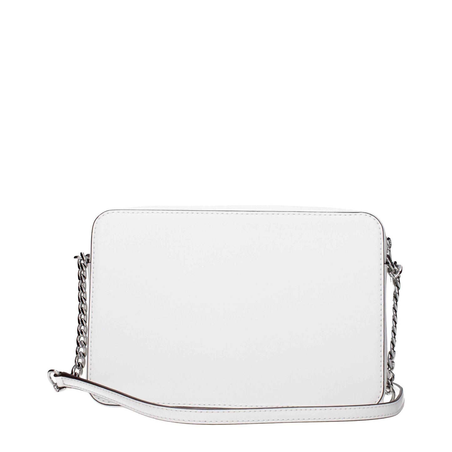 Michael Kors White Leather Crossbody Bag
