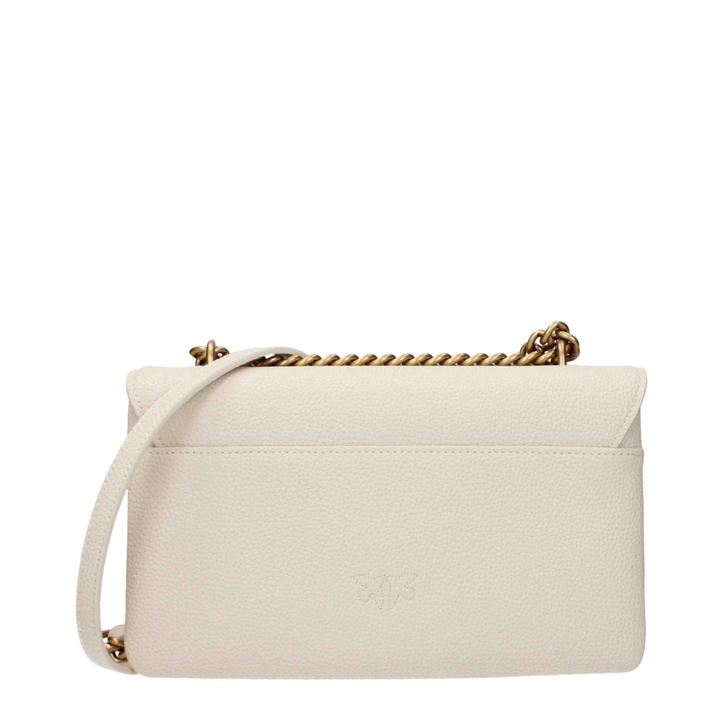 PINKO Beige Leather Crossbody Bag