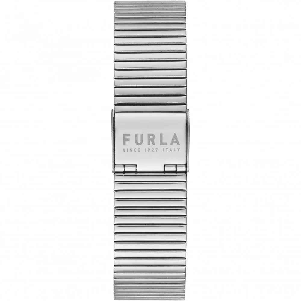 Furla Gray Stainless Steel Dress Watch