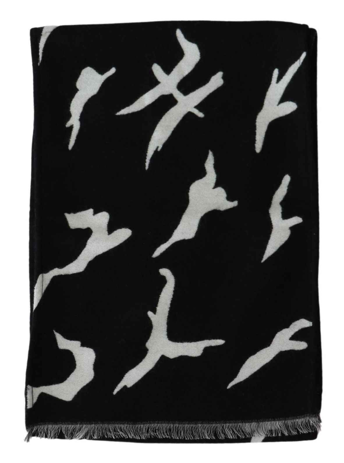 Givenchy Black Wool Scarf