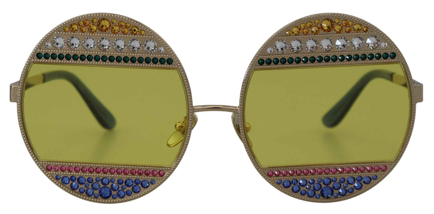 Dolce & Gabbana Gold Metal Sunglasses DG2209B