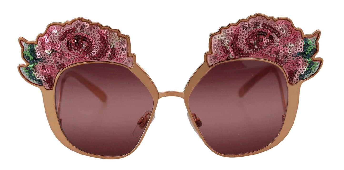 Dolce & Gabbana Pink Gold Sunglasses DG2202