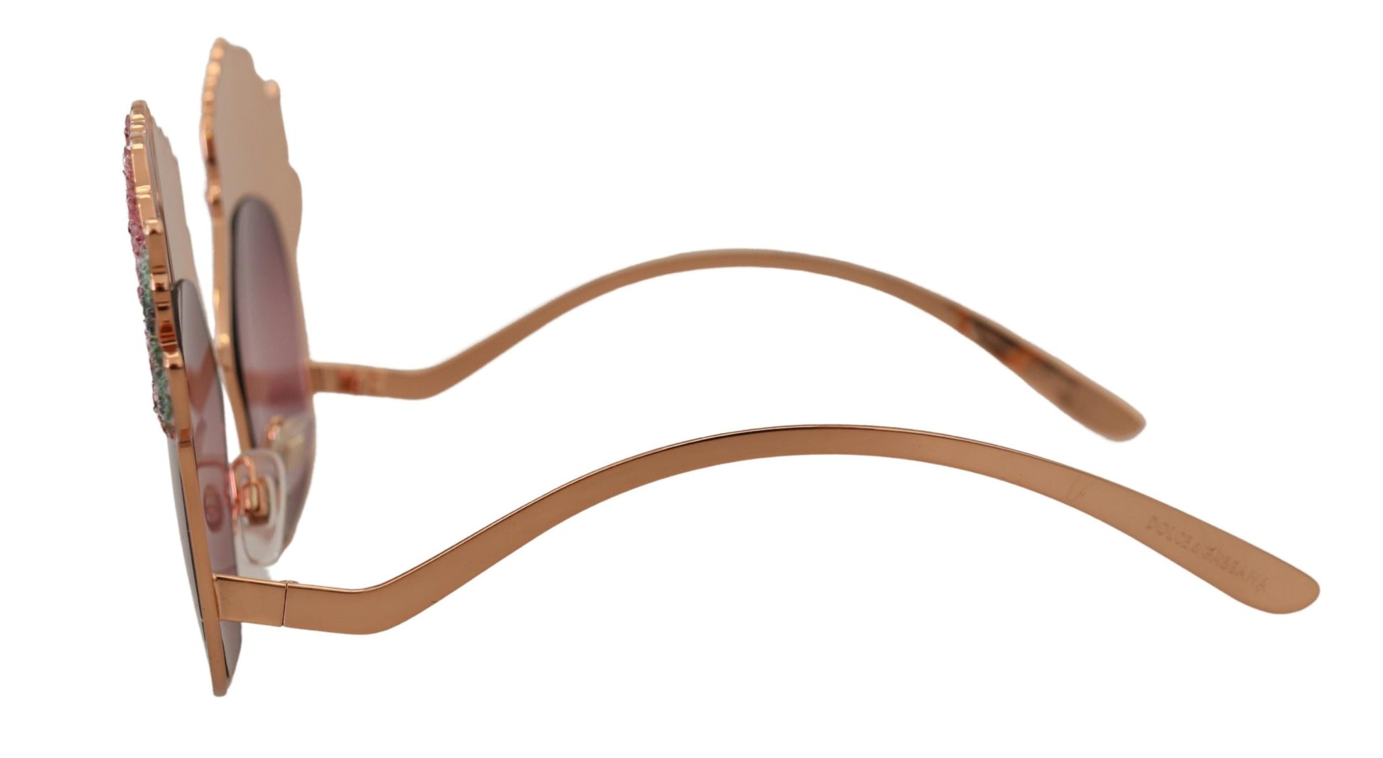 Dolce & Gabbana Pink Gold Sunglasses DG2202 - LuxAmoura