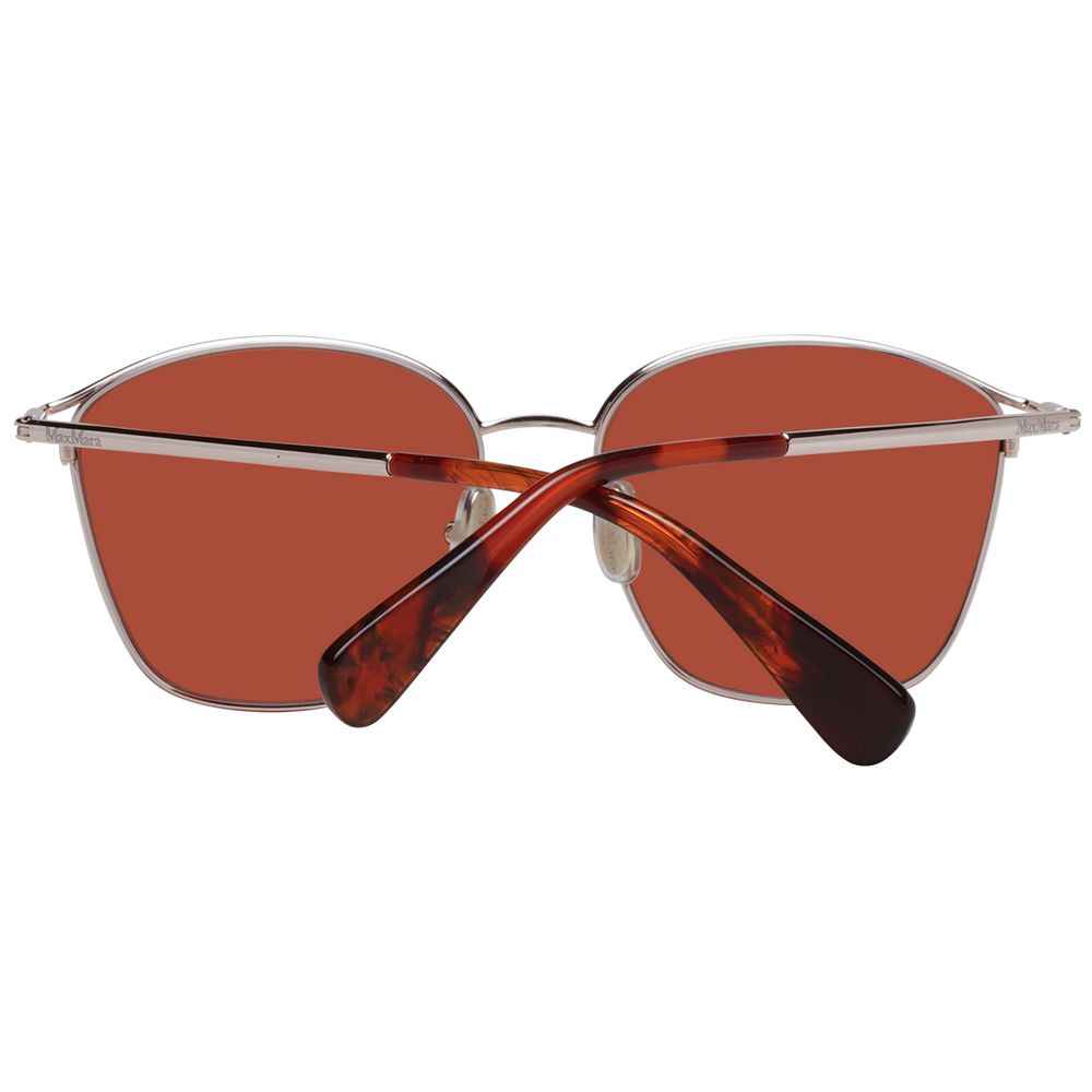 Max Mara Gold Metal Sunglasses