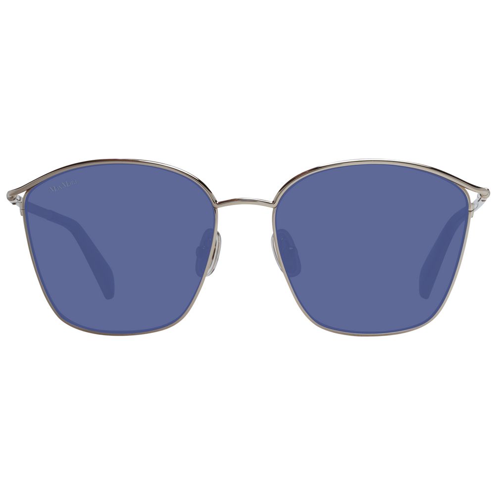 Max Mara Silver Metal Sunglasses - LuxAmoura