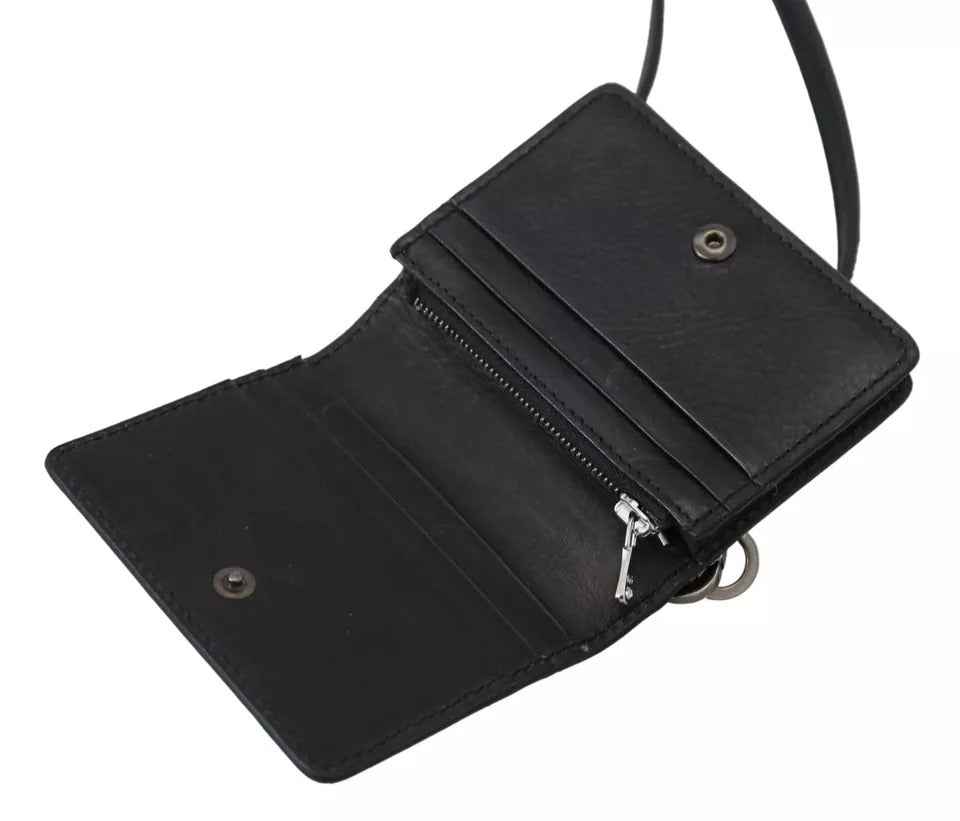 Dolce & Gabbana Black Leather Wallet