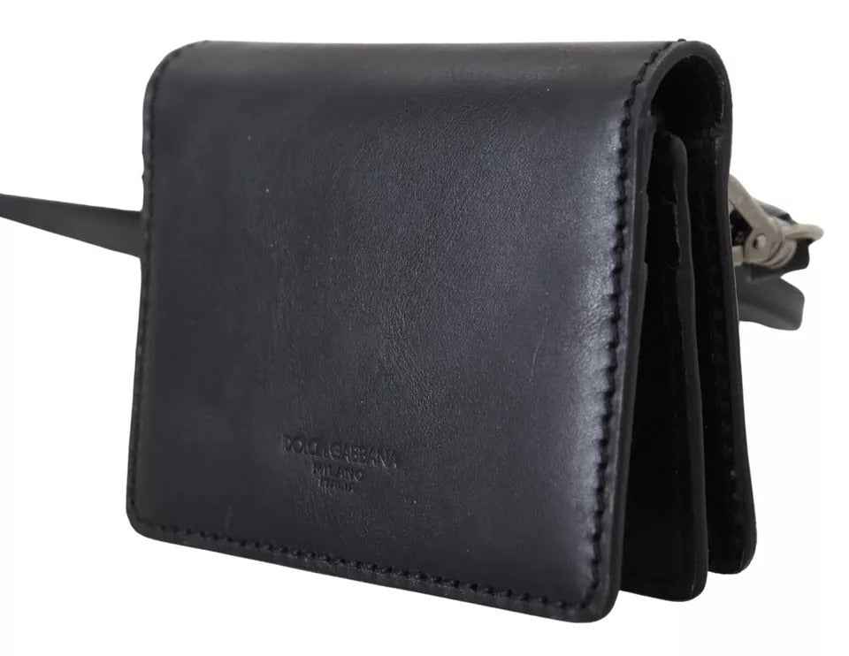 Dolce & Gabbana Black Leather Wallet