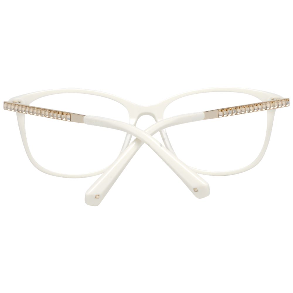 Swarovski White Metal Glasses - LuxAmoura