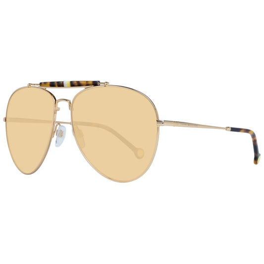 Tommy Hilfiger Gold Metal Sunglasses - LuxAmoura
