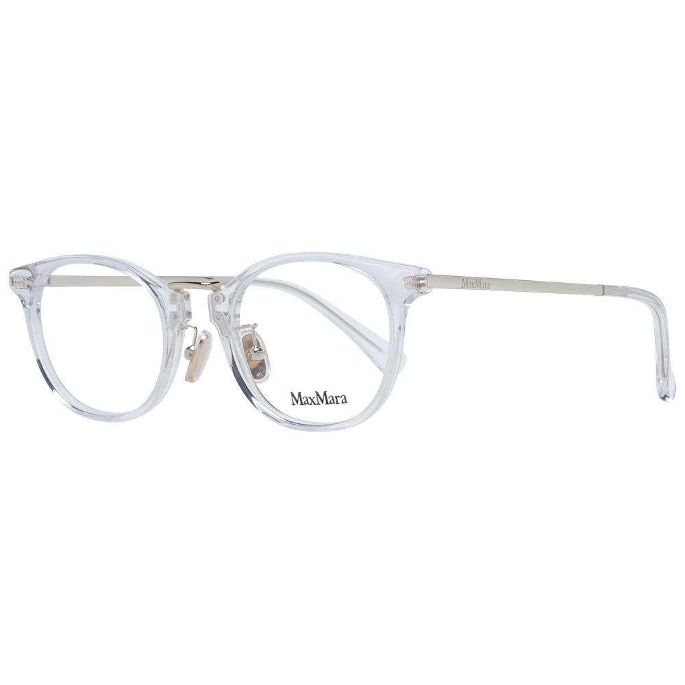 Max Mara White Plastic Glasses (Frames) - LuxAmoura