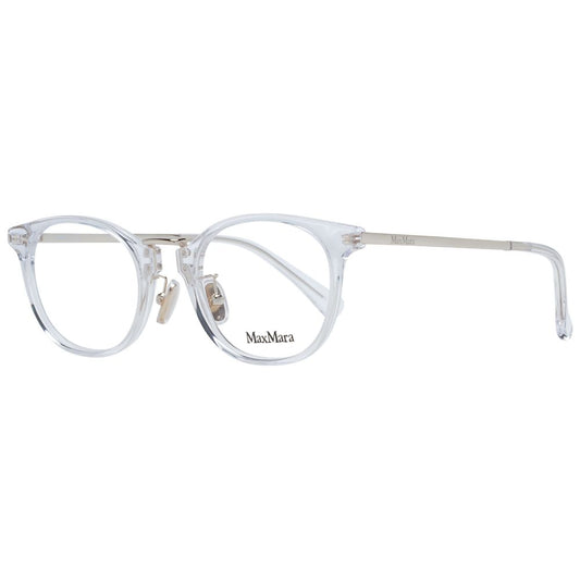 Max Mara White Plastic Glasses (Frames) - LuxAmoura