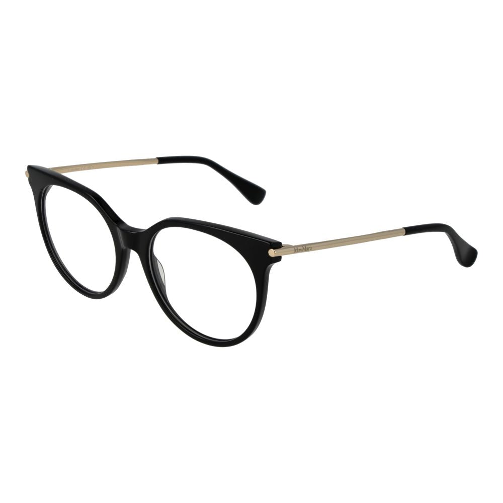 Max Mara Black Acetate Glasses (Frames) - LuxAmoura