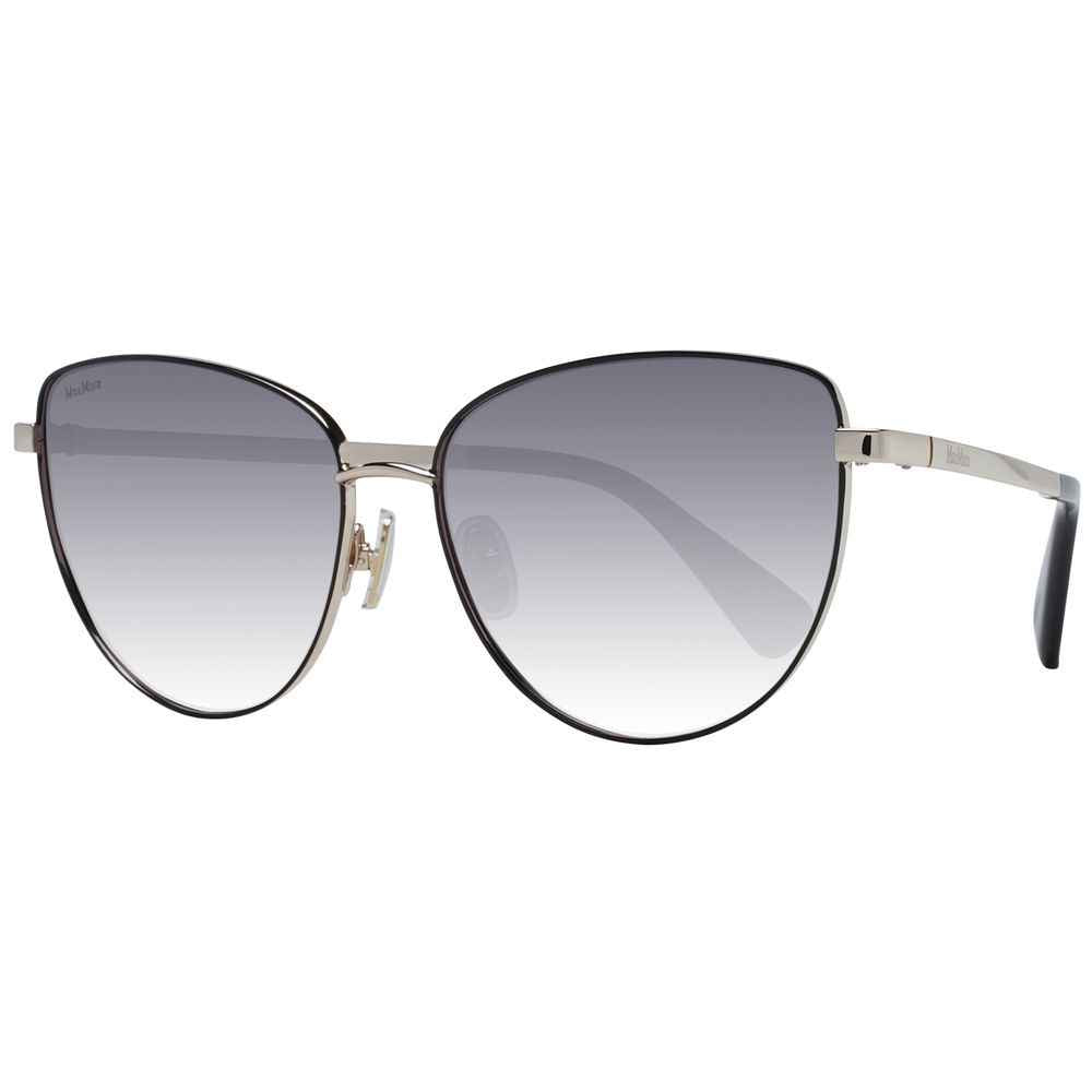 Max Mara Gold Metal Sunglasses