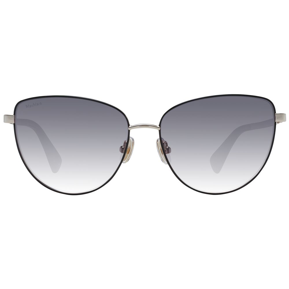 Max Mara Gold Metal Sunglasses - LuxAmoura