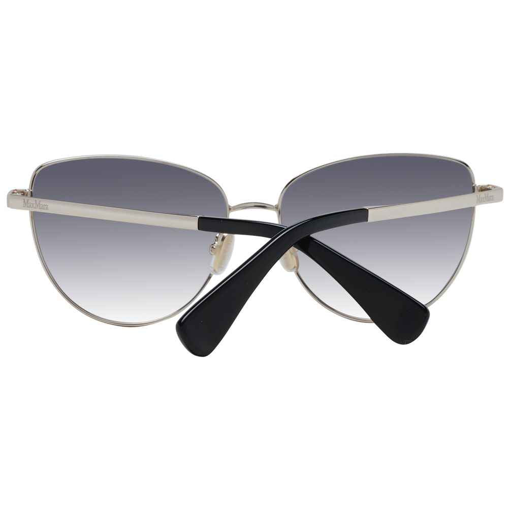 Max Mara Gold Metal Sunglasses