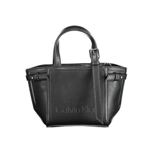 Calvin Klein Black Polyester Handbag