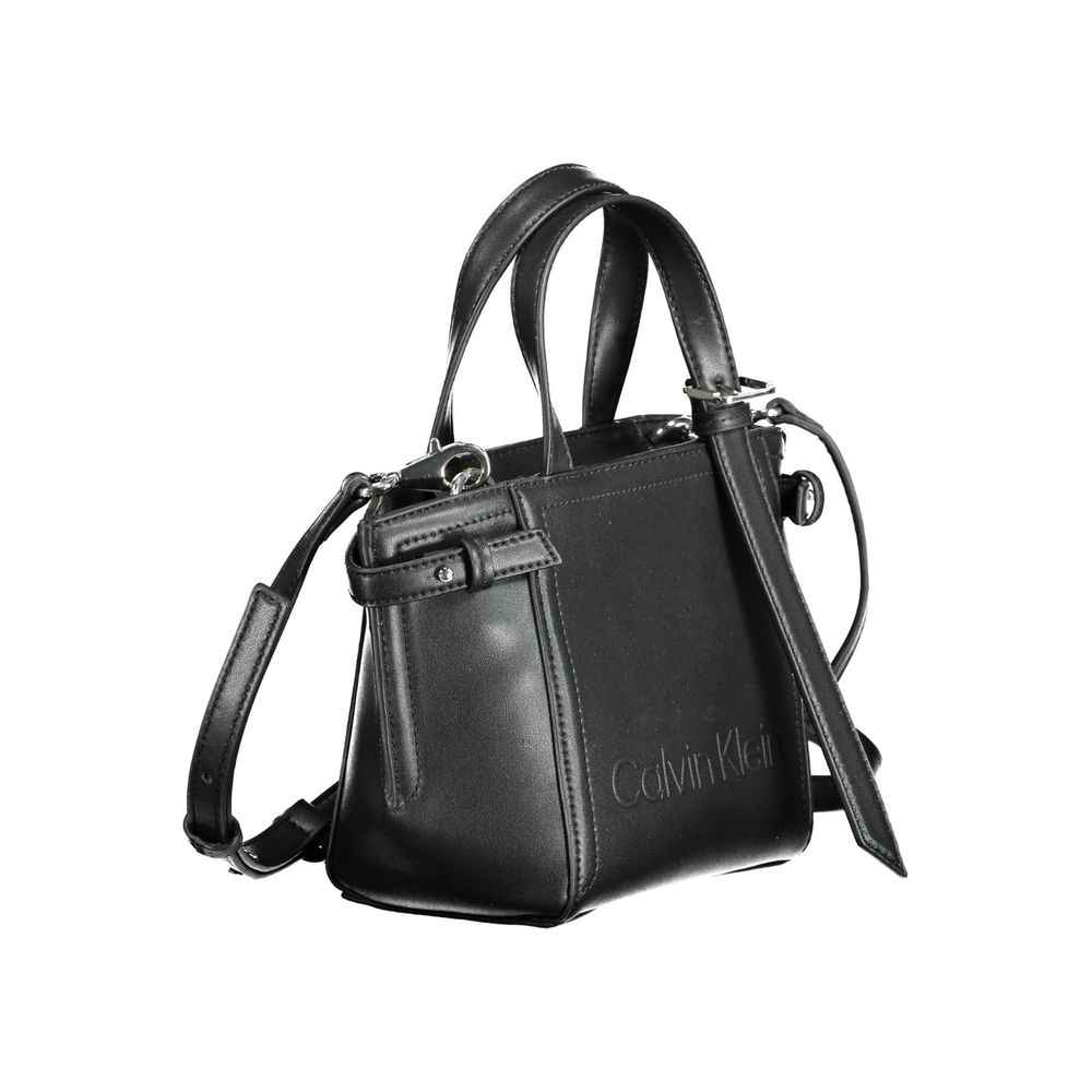 Calvin Klein Black Polyester Handbag