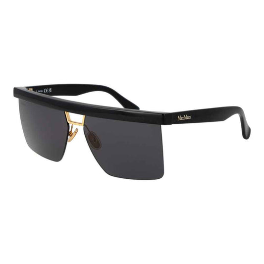 Max Mara Black Stainless Steel Sunglasses