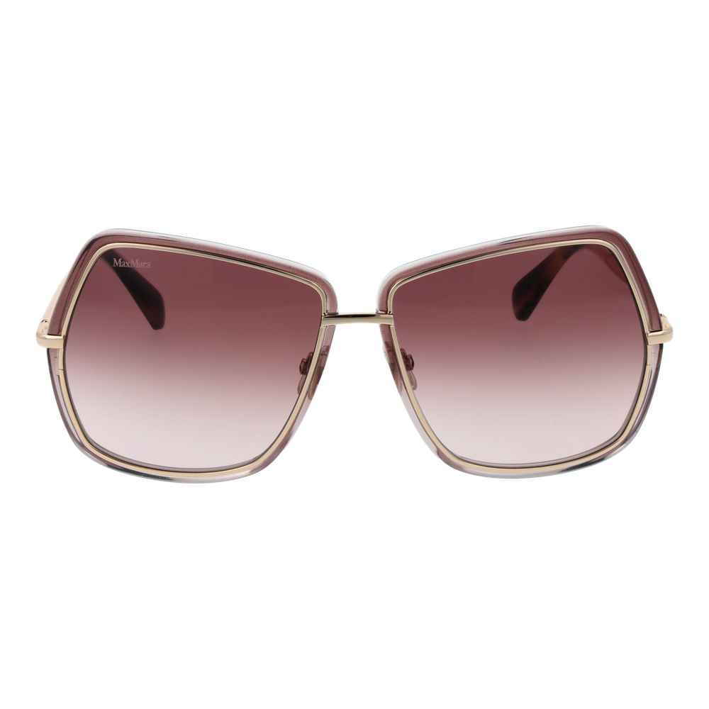 Max Mara Gold Metal Sunglasses
