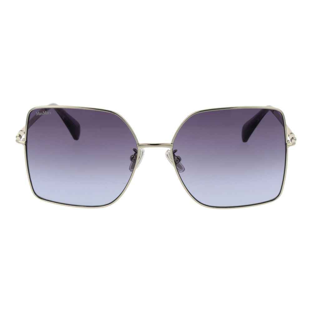 Max Mara Silver Metal Sunglasses