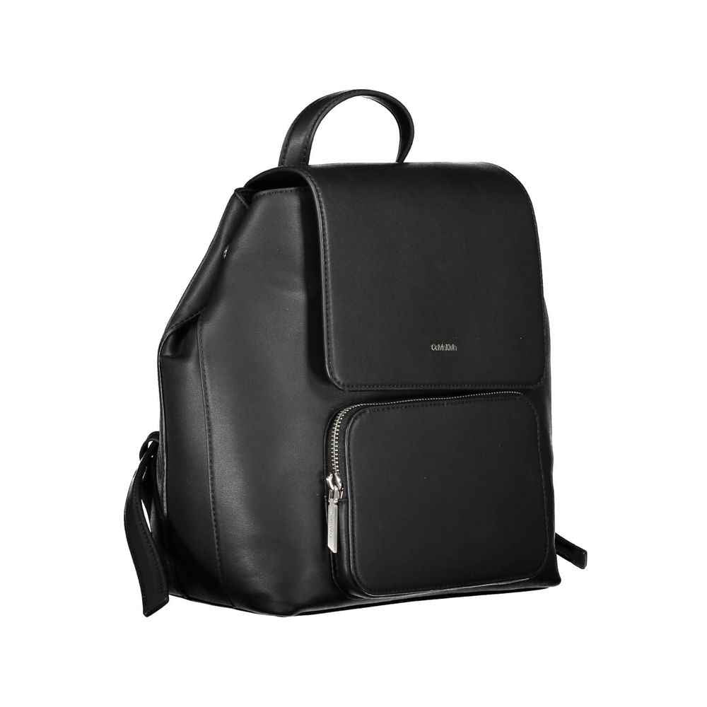 Calvin Klein Black Polyester Backpack