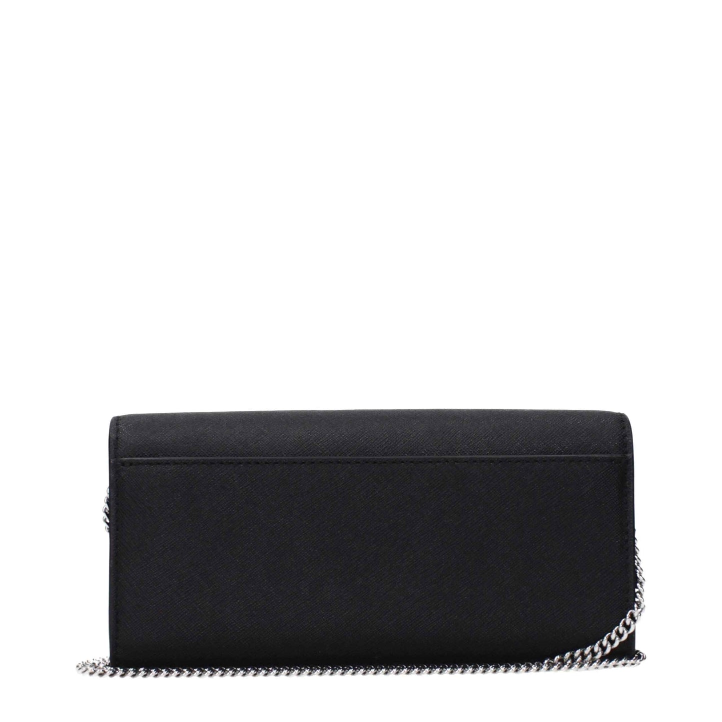 Tory Burch Black Leather Clutch Bag