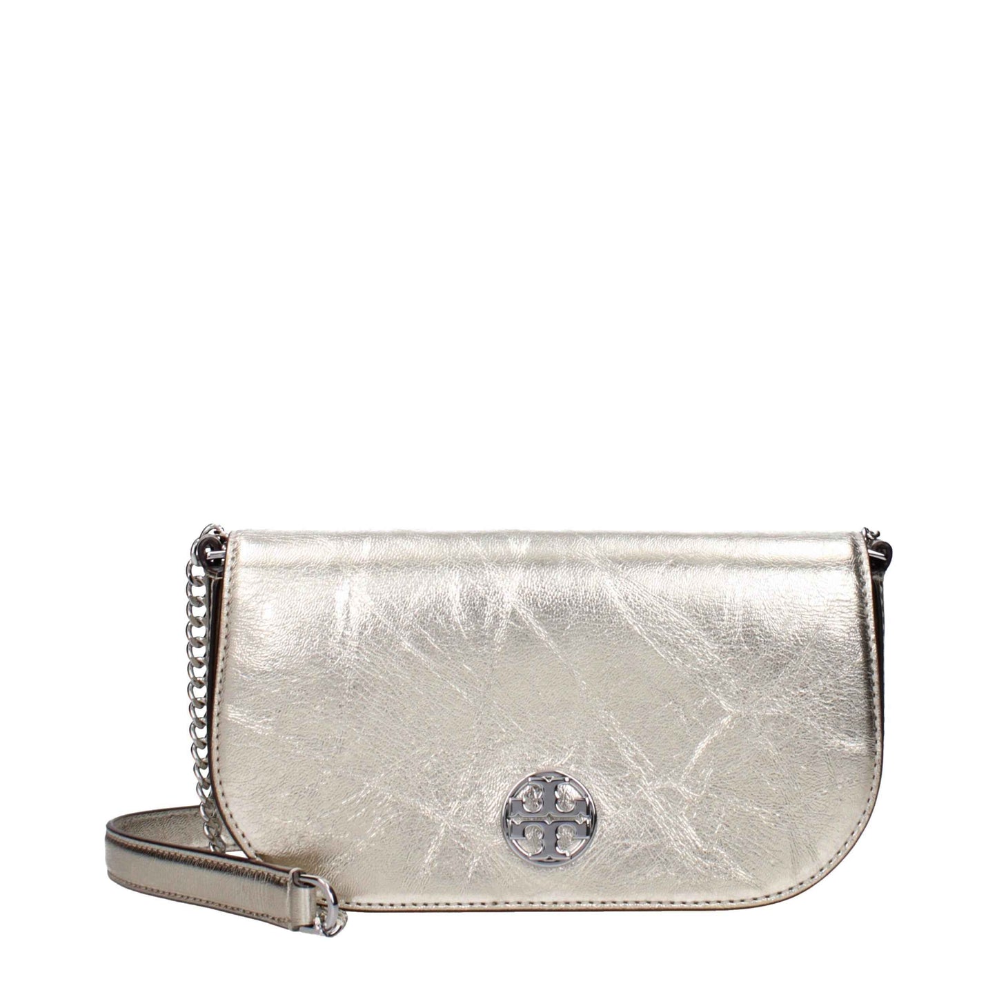 Tory Burch Gold Leather Crossbody Bag