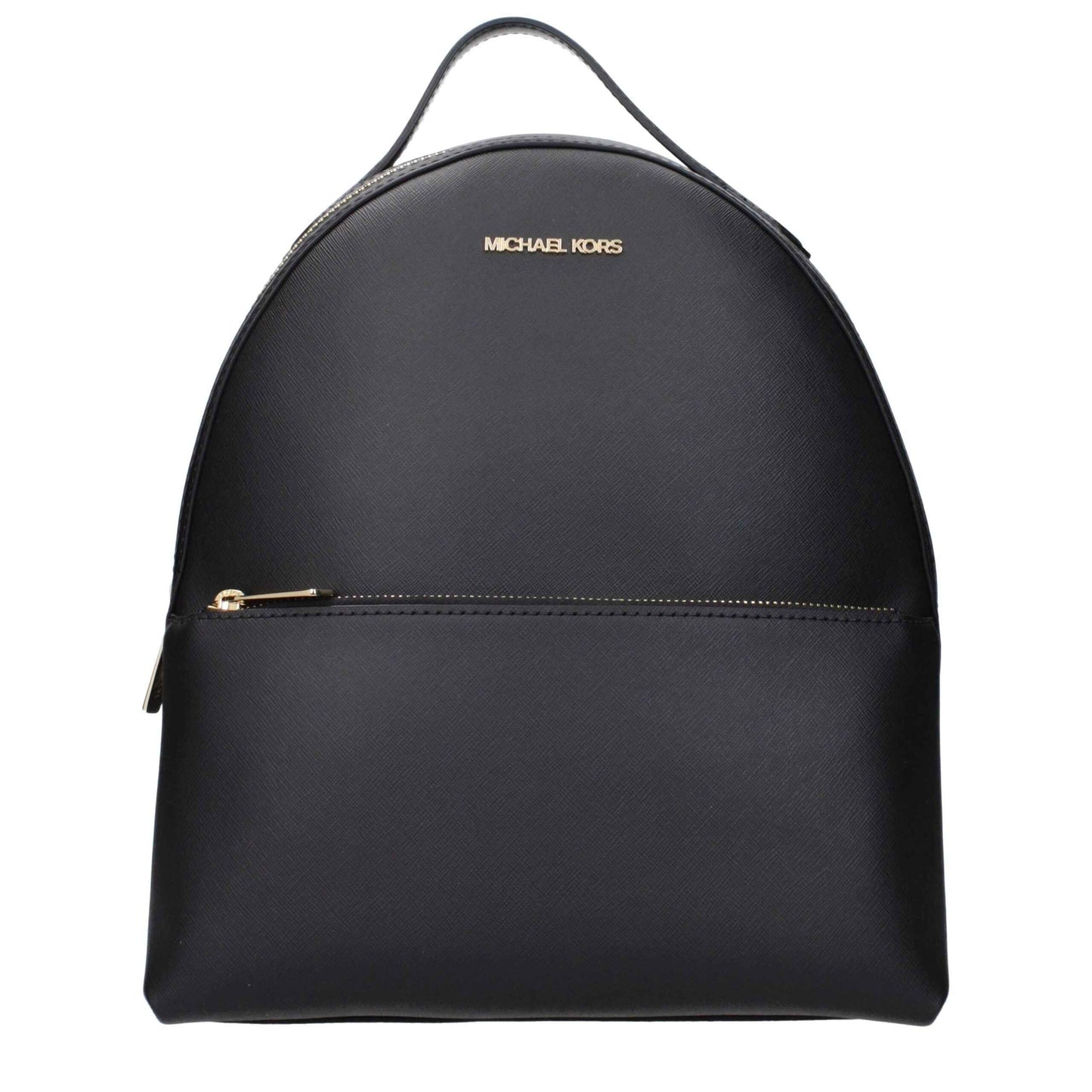 Michael Kors Black Leather Backpack