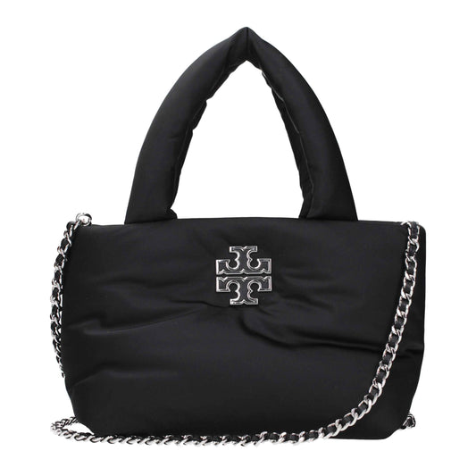 Tory Burch Black Fabric Handbag