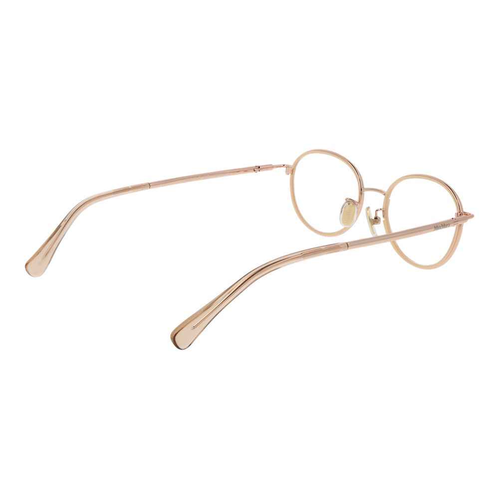 Max Mara Rose Gold Metal Glasses (Frames)