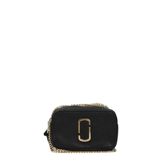 Marc Jacobs Black Leather Crossbody Bag
