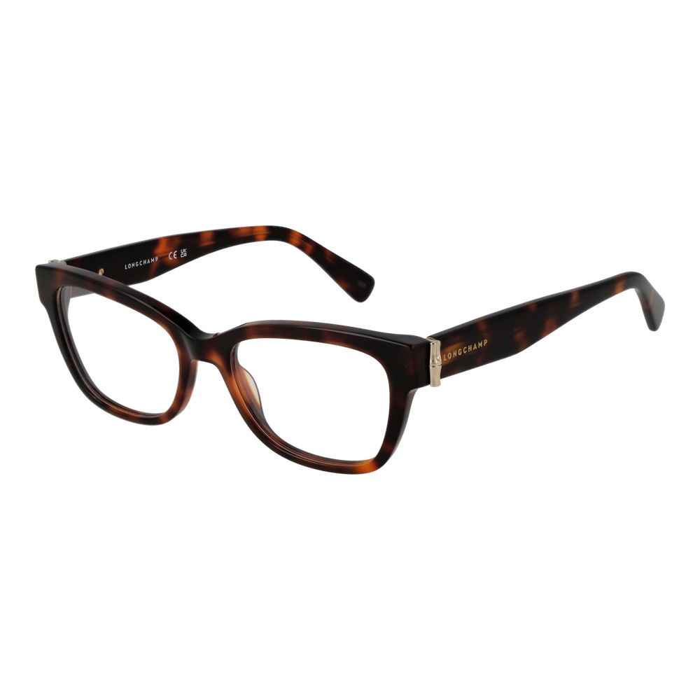 Longchamp Brown Brown Acetate Glasses