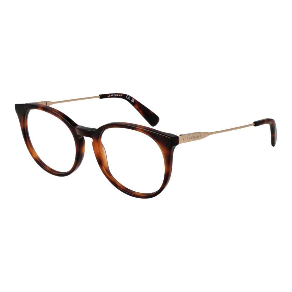 Longchamp Brown Brown Metal Glasses