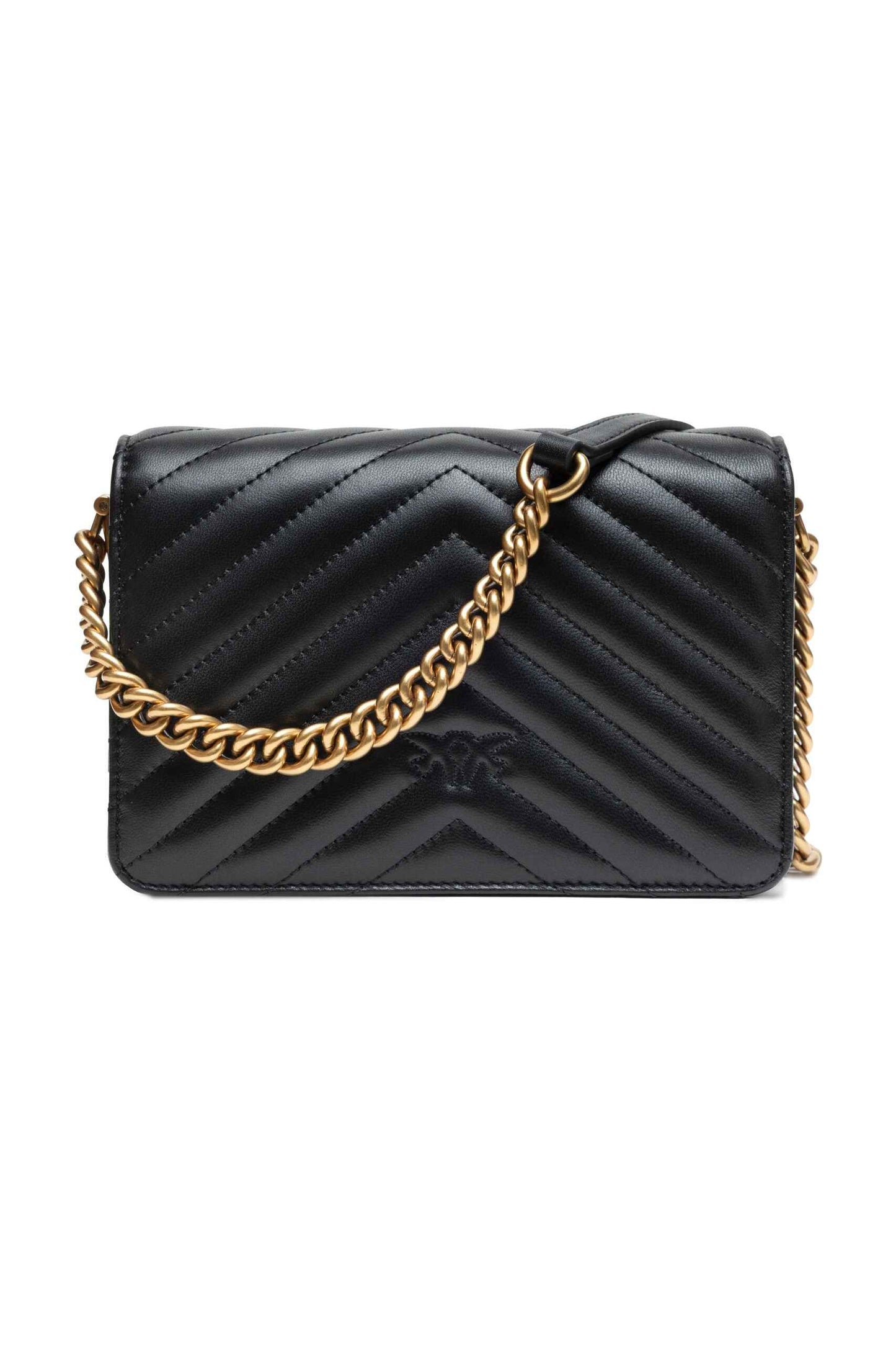 Pinko PINKO Black Leather Handbag