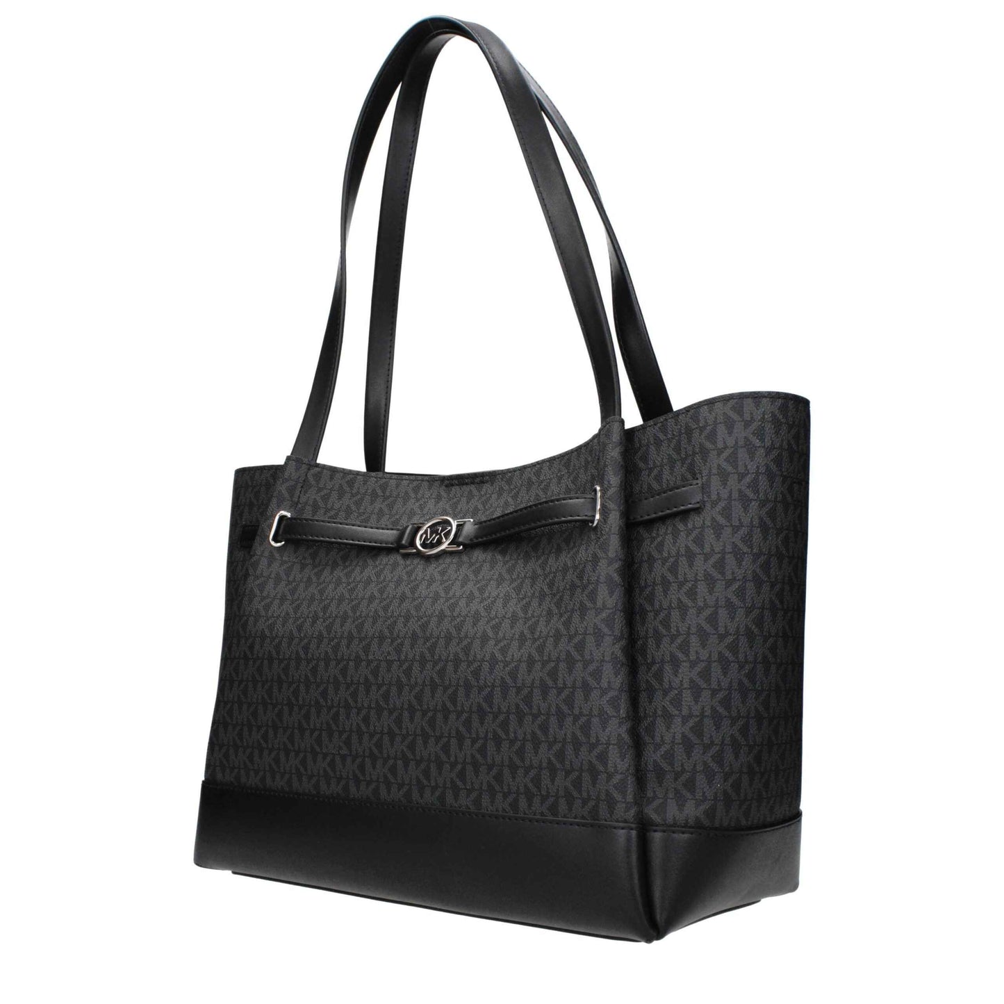 Michael Kors Black Fabric Shoulder Bag