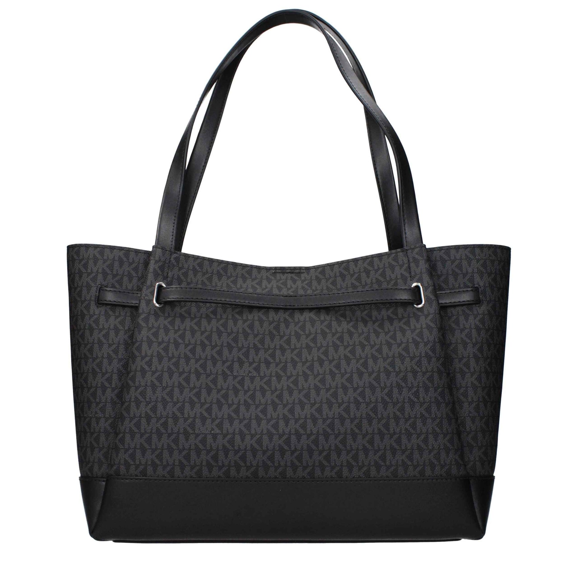 Michael Kors Black Fabric Shoulder Bag