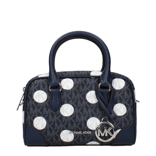 Michael Kors Blue Fabric Handbag