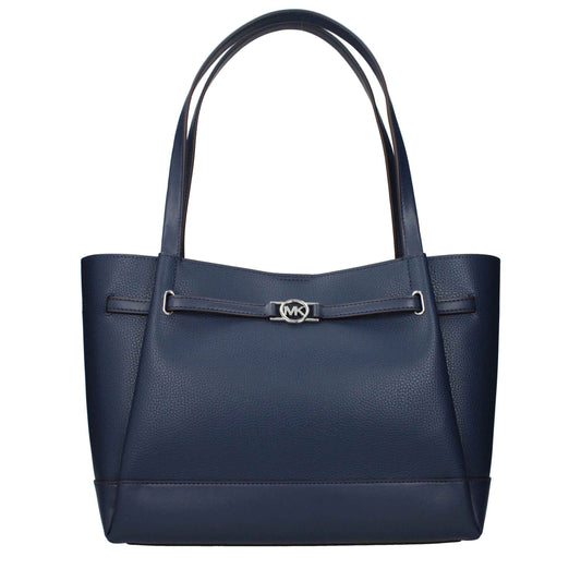 Michael Kors Blue Leather Shoulder Bag