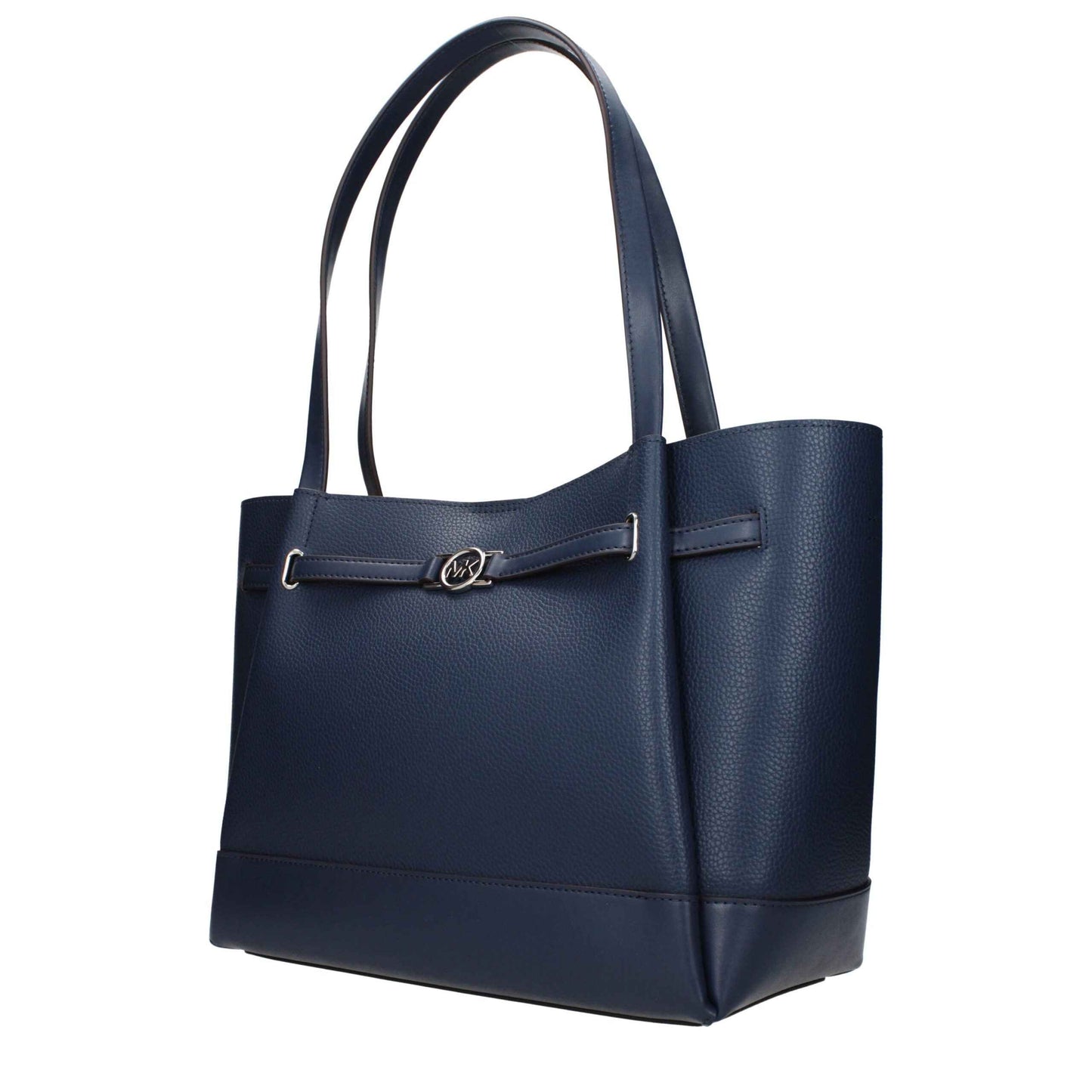 Michael Kors Blue Leather Shoulder Bag