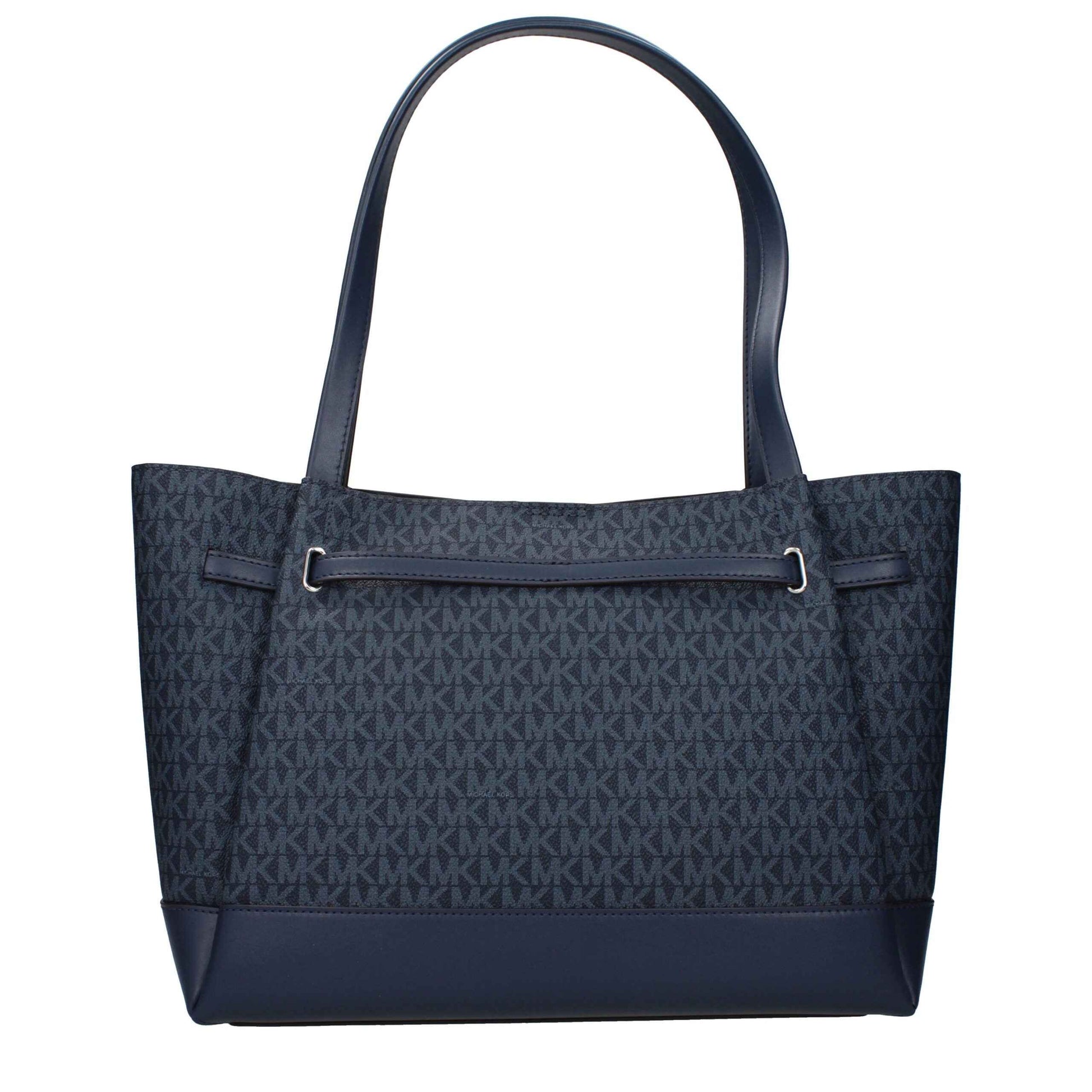 Michael Kors Blue Fabric Shoulder Bag