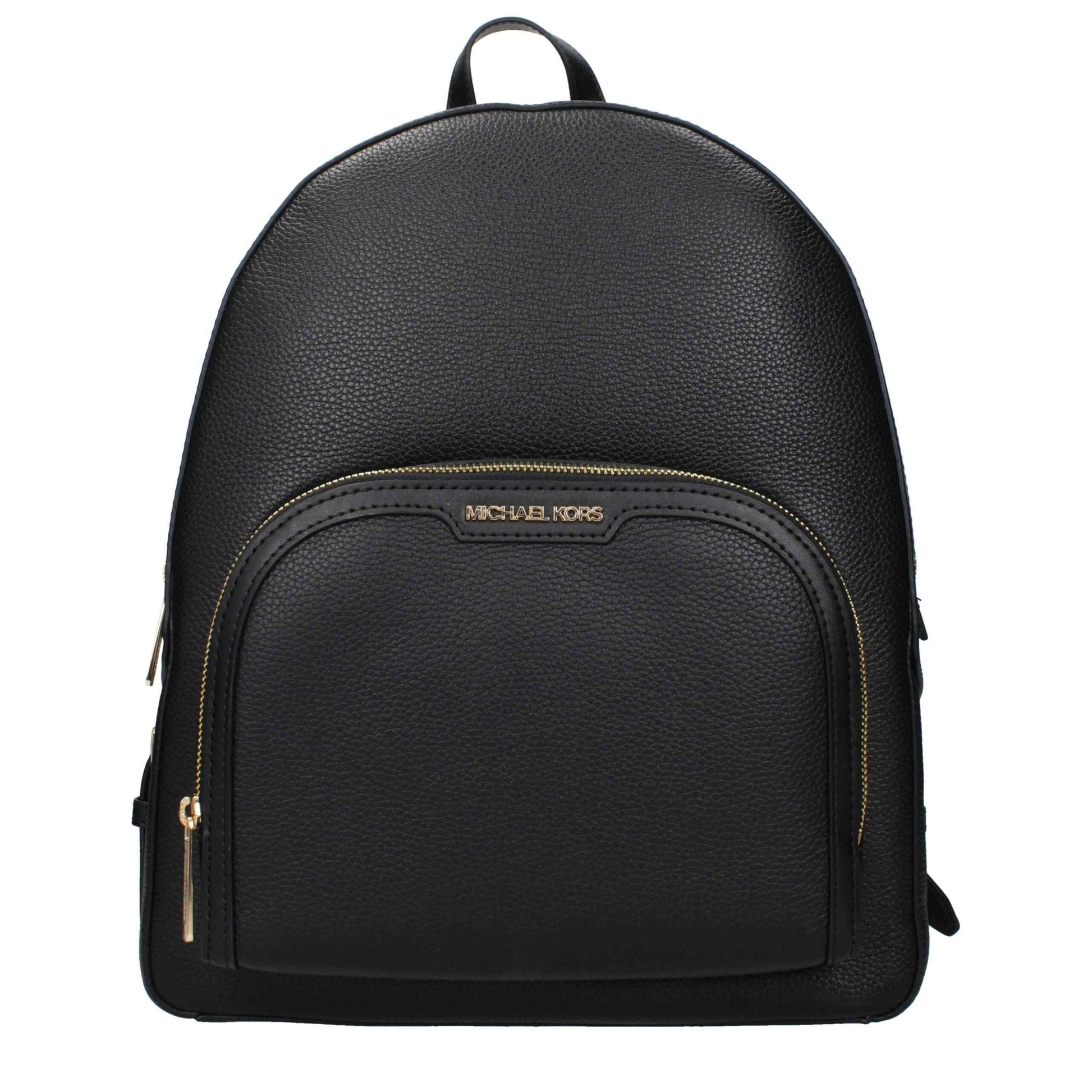 Michael Kors Black Leather Backpack