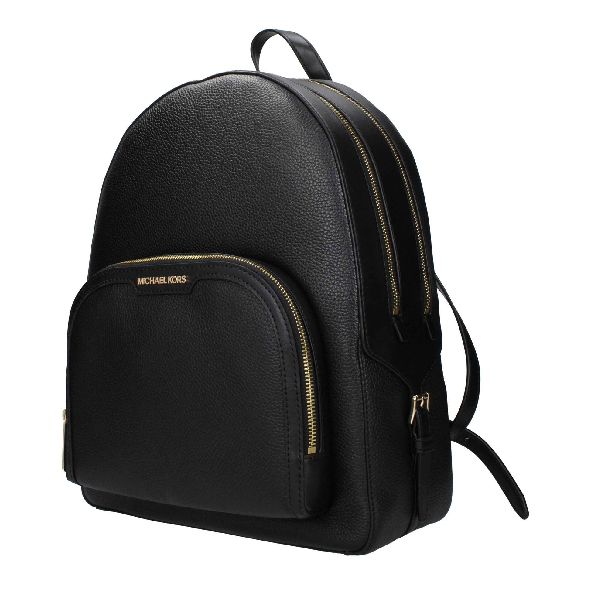 Michael Kors Black Leather Backpack