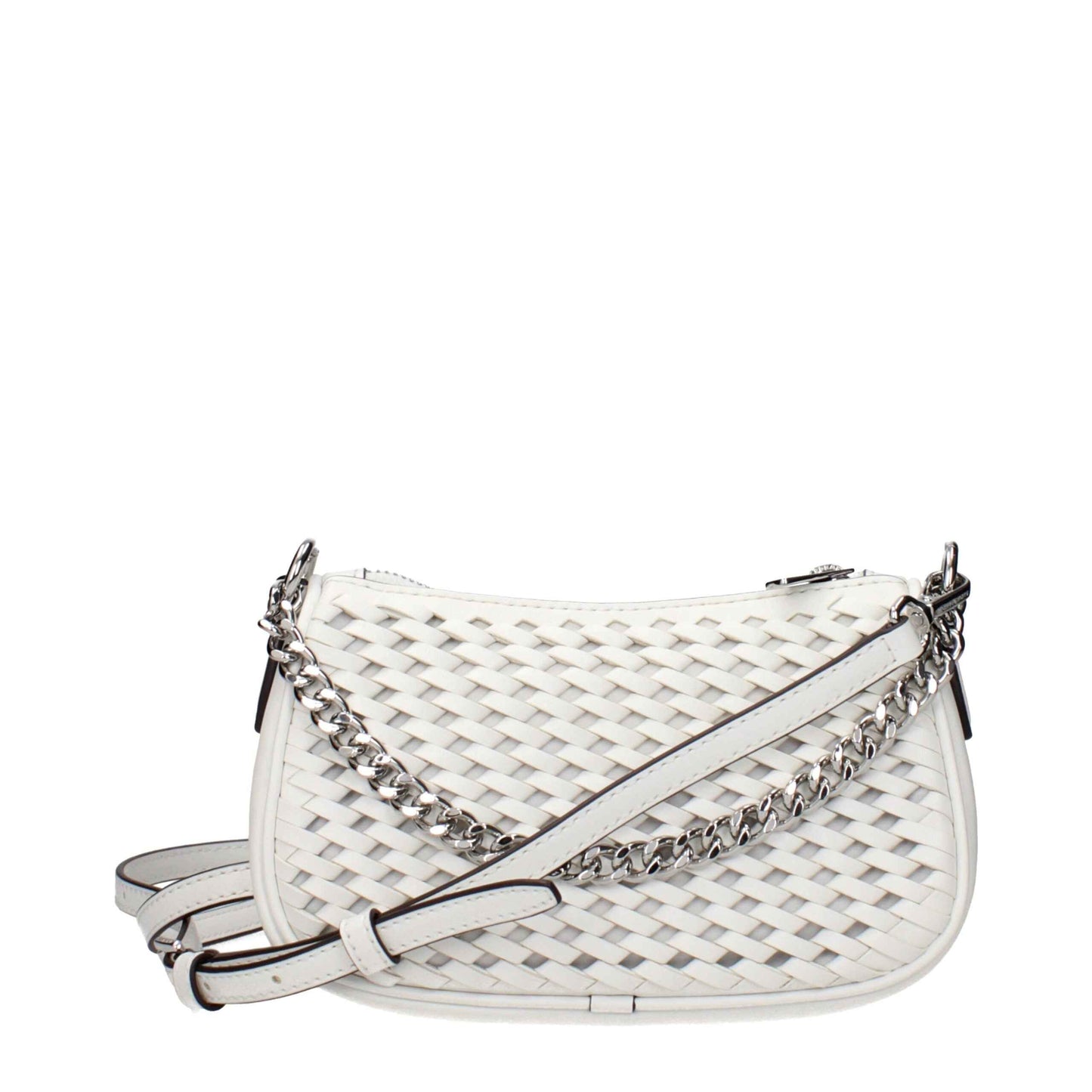 Michael Kors White Leather Handbag
