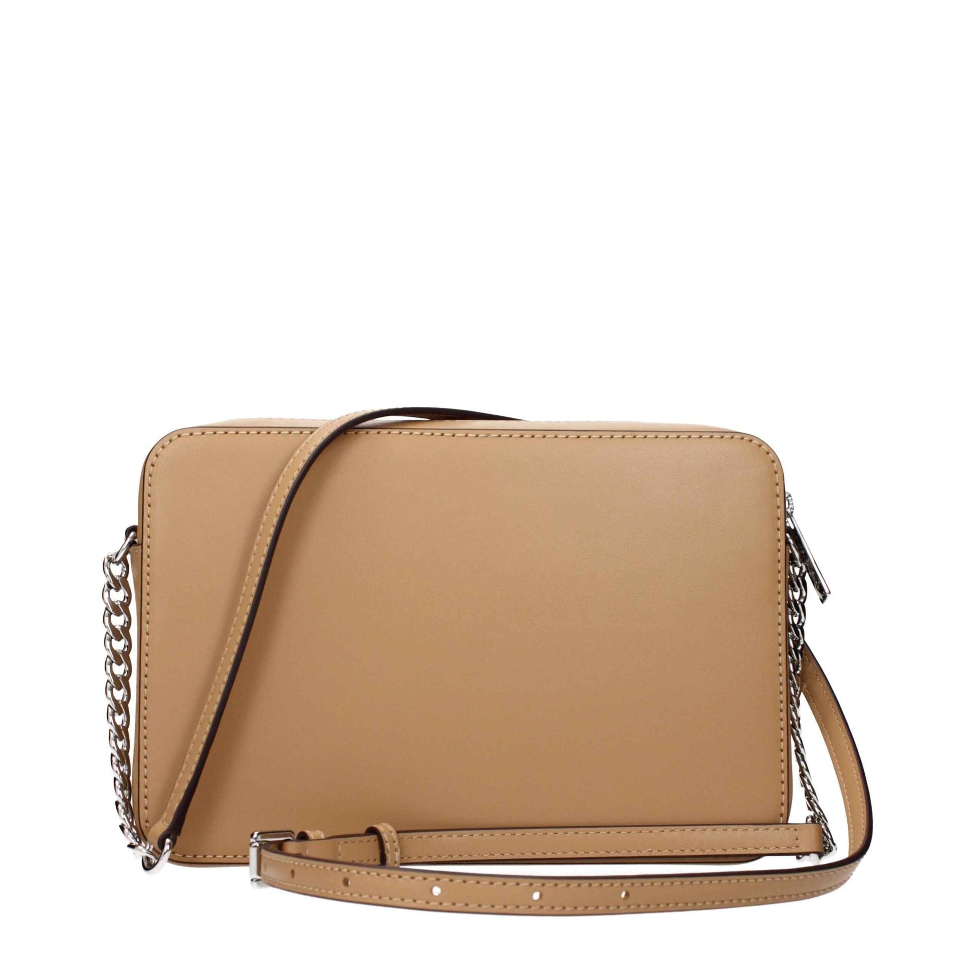 Michael Kors Brown Leather Crossbody Bag