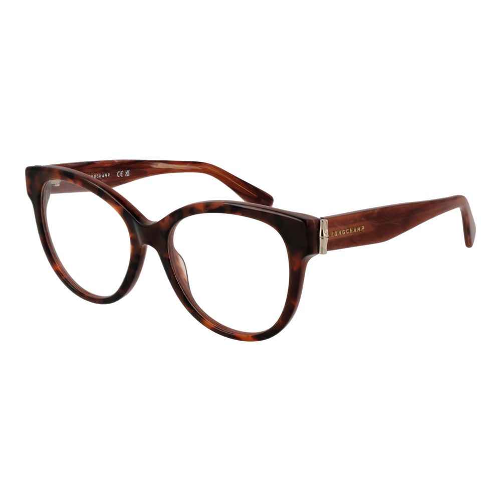 Longchamp Brown Brown Acetate Glasses