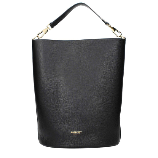 Burberry Black Leather Handbag